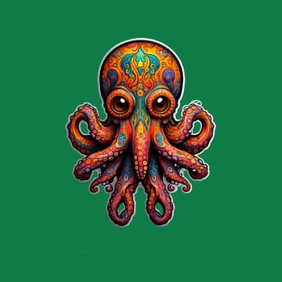 Psychedellic octopus T-Shirt