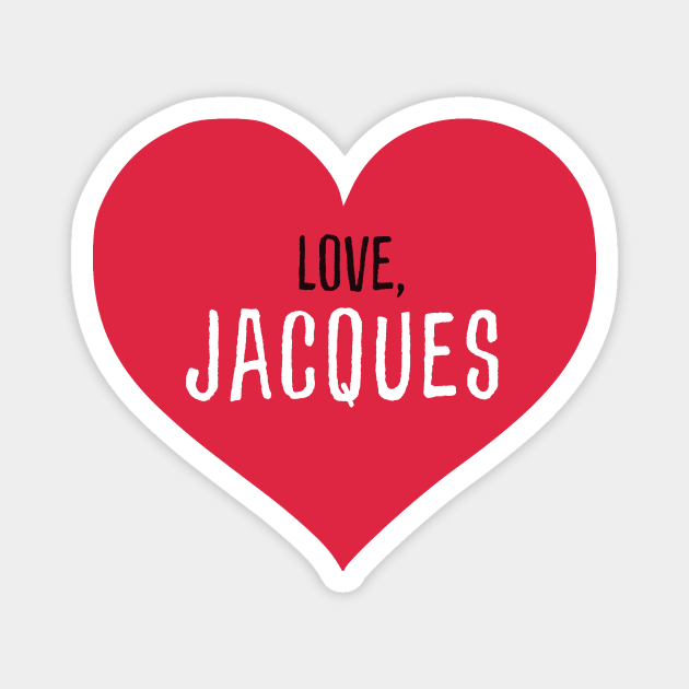 Love, Jacques - Love, Simon Magnet by ursoleite
