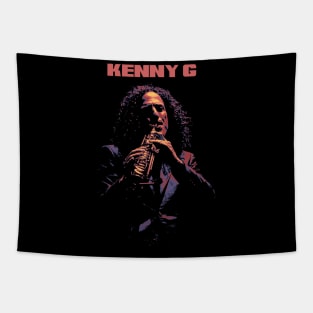Kenny G Saxophone Tapestry