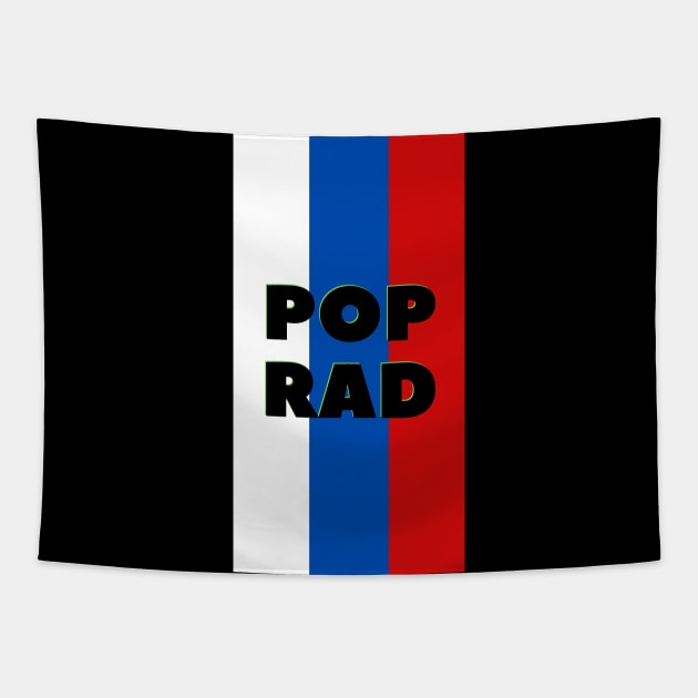 Poprad City in Slovakian Flag Colors Vertical Tapestry by aybe7elf