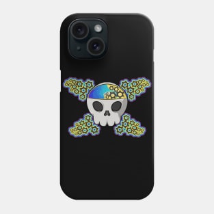 Psychologists crew Jolly Roger pirate flag (no caption) Phone Case