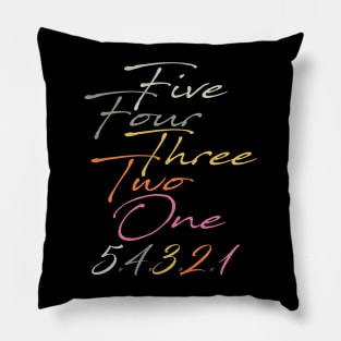 Numbers Pillow