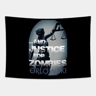 ...and Justice for Zombies Tapestry