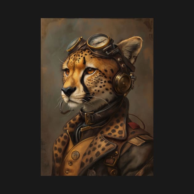 Steampunk Cheetah by Durro