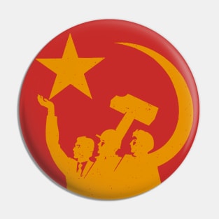 Vintage Soviet WW2 Propaganda Pin