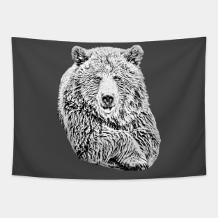 Brown Bear Tapestry