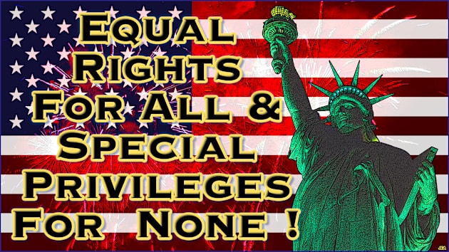 Equal Rights For All! Kids T-Shirt by JEAndersonArt