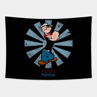 Popeye Retro Japanese Tapestry