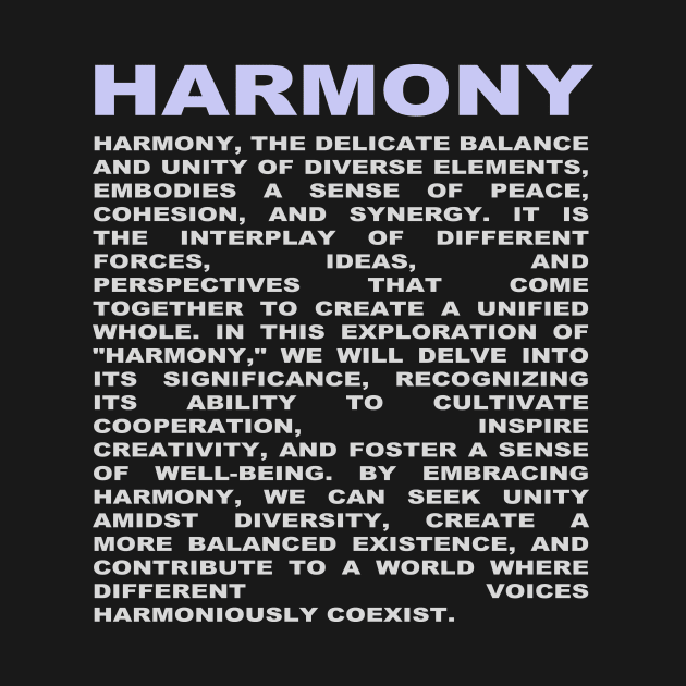 Harmony by ThisIsArtByMazy