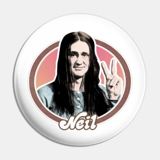 Neil Pye The Young Ones /// Retro Fan Art Design Pin