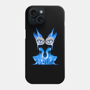 blue fire Stay Away T shirt T-Shirt Phone Case