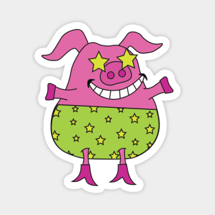 Groovy Pig Magnet