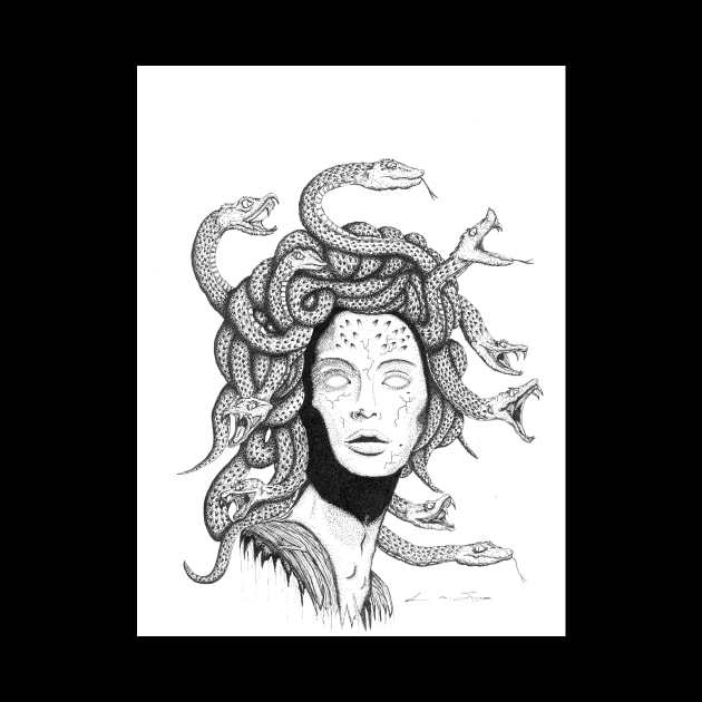 Medusa by aaronsummersart