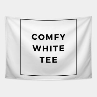 White Tee Tapestry