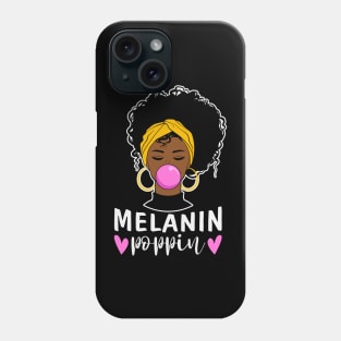 Melanin Poppin Phone Case