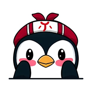 Sneaky japanese penguin so cute T-Shirt