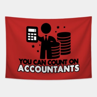 Funny Accountant Slogan Meme Gift For Accountants Tapestry