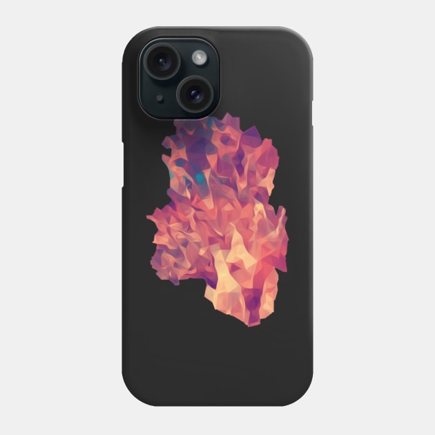 Cubist Fire Phone Case by Dturner29