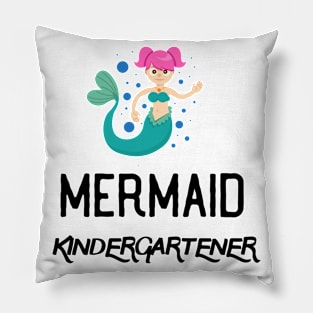 Back To School Trendy Mermaid Gift For Girls - Mermaid Kindergartener Pillow