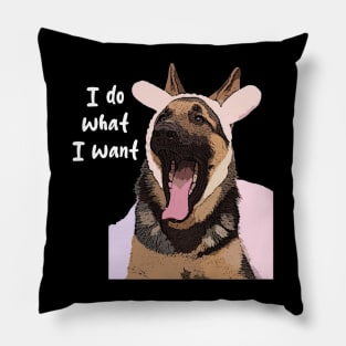 Fur-tastic Fashion German Shepherd-inspired T-shirts for Dog Aficionados Pillow