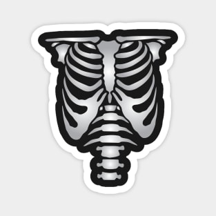 Human skeleton bones torso Magnet