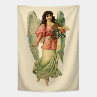 Victorian Christmas Angel Tapestry