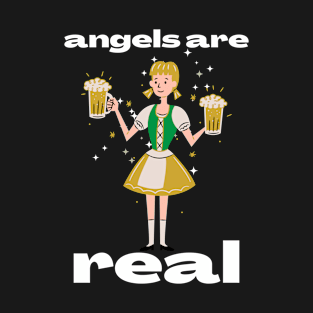 Beer Lover Angels Are Real T-Shirt