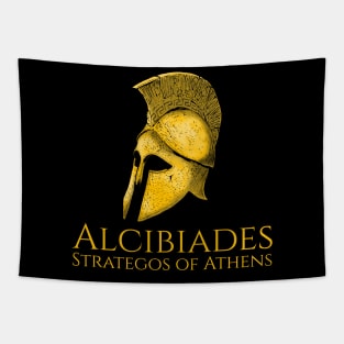 Alcibiades - Strategos Of Athens - Ancient Greek History Tapestry