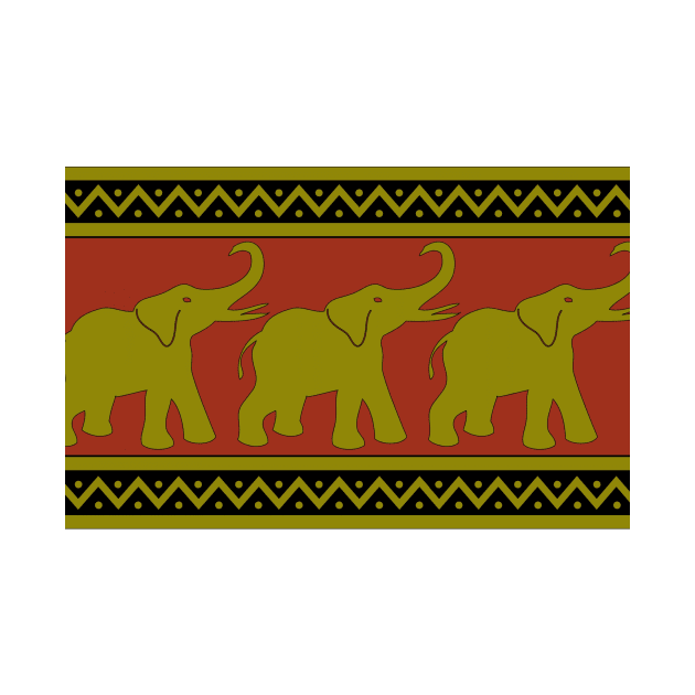 Elephant Pattern by AnimalPatterns