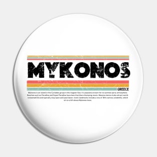 Mykonos, Greece Pin