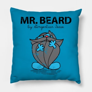 Mr. Grey Beard Pillow