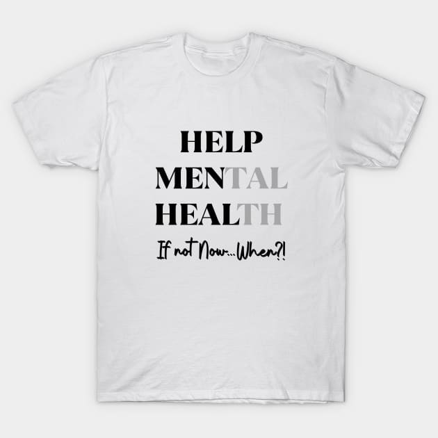 Support Mental Health T-Shirt Support Mental Health T-Shirt