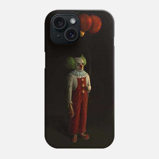 Clown Phone Case by SanskaransART