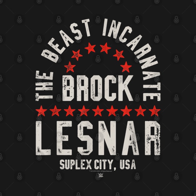 Brock Lesnar The Beast Incarnate Fight Type by Holman