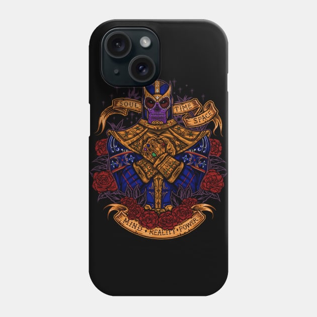 Day of the Dead Titan Phone Case by Onebluebird