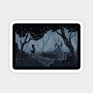 Into the forest Magnet