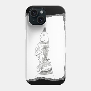 Totem pole creatures rise Phone Case