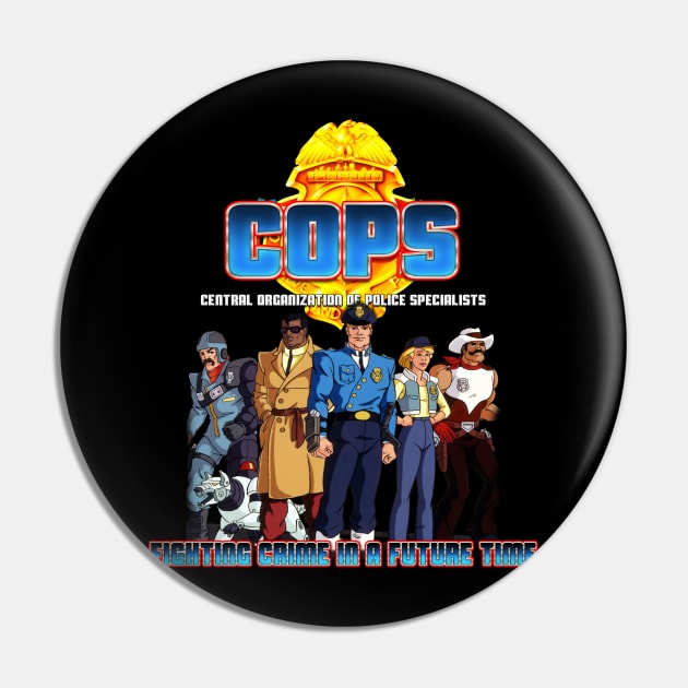 COPS Pin by BigOrangeShirtShop