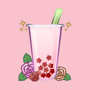 Rose Boba T-Shirt