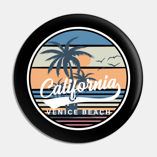 Venice Beach Pin by The Open Wave