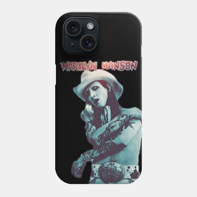 Antichrist Supercowboy Phone Case by ArtCoffeeLust