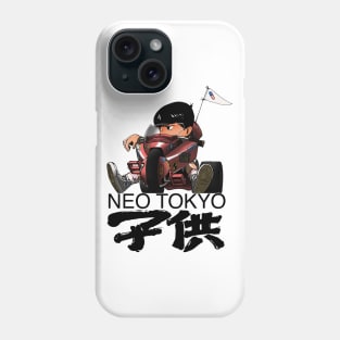 Asplenia Studios: Neo Tokyo Kids #1 "Big Wheel" Phone Case