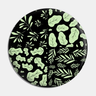 Into the Woods - Green Leaf Patterns Three Pin