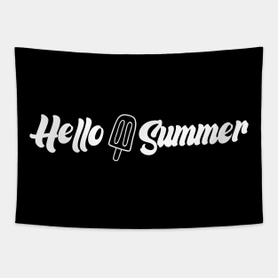 summer time vocation gifts design   hello summer for travel beach and surfing Tapestry