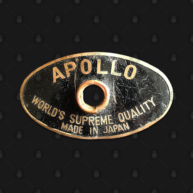 Apollo Retro Drum Badge by karutees