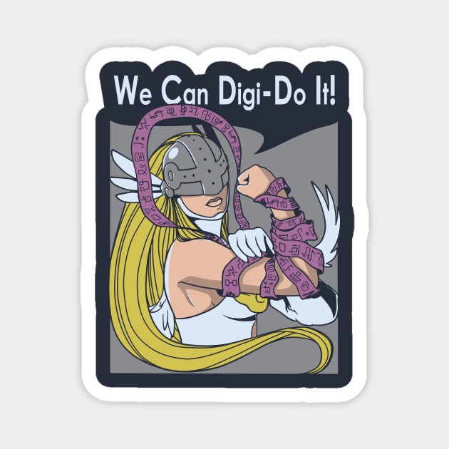 Angewomon the Riveter Magnet by Bellalyse