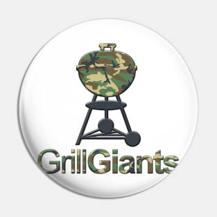 Grill Giants Camo Kettle Pin