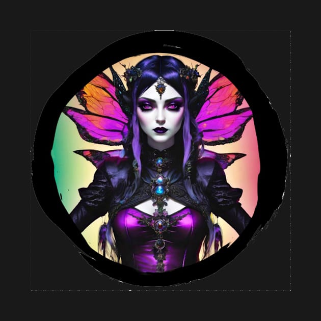 Goth Faerie by GothCardz