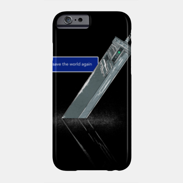 Let S Save The World Again Final Fantasy 7 Phone Case Teepublic