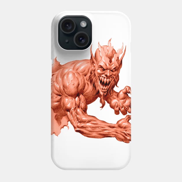 Demon Phone Case by Paul_Abrams